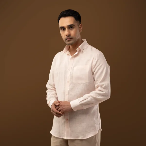 Mist_Pink_Linen_Full_Sleeve_Regular_Fit_Shirt_For_Men