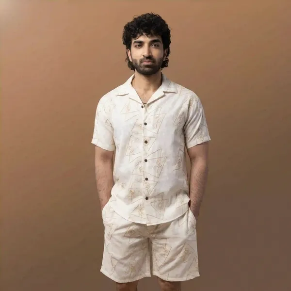 Off_White_Cotton_Relaxed_Fit_Cord_Design_Co-Ord_Set_For_Men