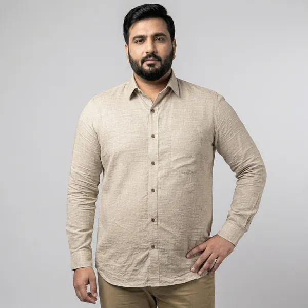 Natural_Linen_Comfort_Fit_Full_Sleeve_Plus_Size_Shirt_For_Men