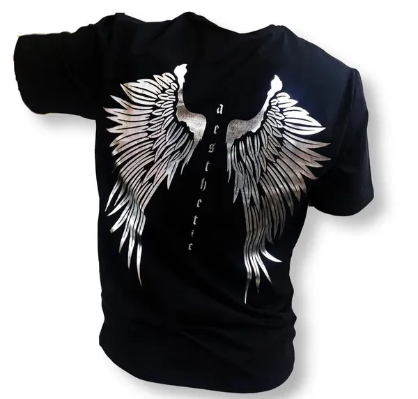 Black_Cotton_Regular_Fit_Wing_Graphic_T-Shirt_For_Unisex