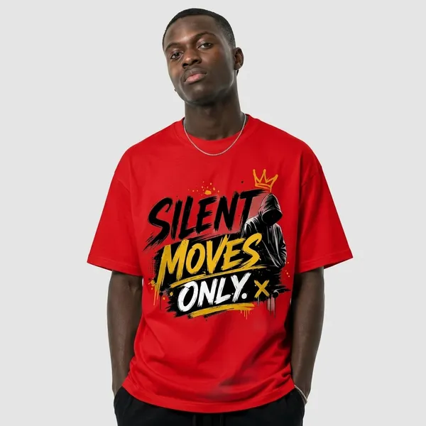 Cherry_Red_Cotton_Regular_Fit_Graphic_T-Shirt_For_Unisex