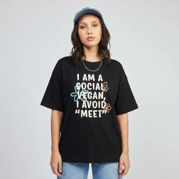 Black_Cotton_Oversized_Social_Vegan_Graphic_T-Shirt_For_Unisex
