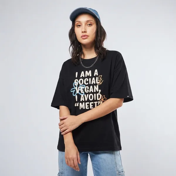 Black_Cotton_Oversized_Social_Vegan_Graphic_T-Shirt_For_Unisex