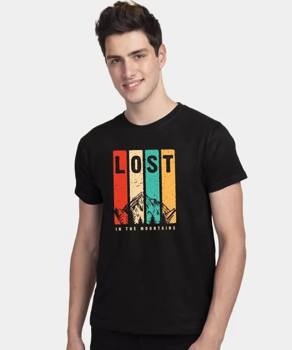 Black_Cotton_Regular_Fit_Mountain_Graphic_T-Shirt_For_Unisex