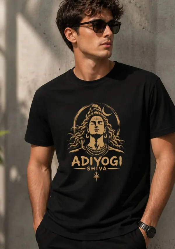 Black_Cotton_Regular_Fit_Adiyogi_Shiva_Graphic_T-Shirt_For_Unisex
