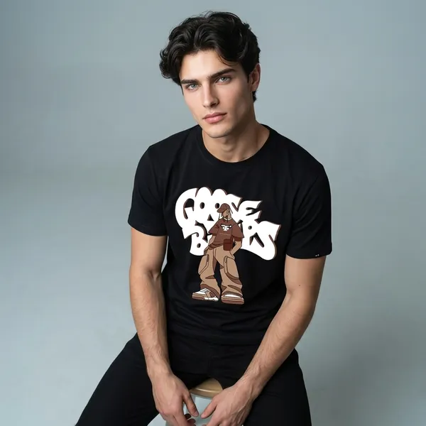 Black_Cotton_Regular_Fit_Cartoon_Character_Graphic_T-Shirt_For_Unisex
