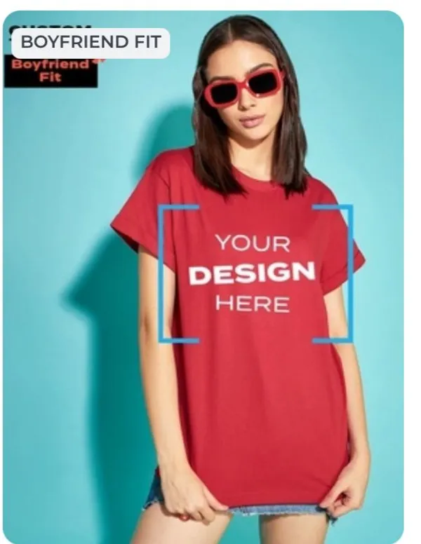 Cherry_Red_Cotton_Relaxed_Fit_Solid_T-Shirt_For_Unisex