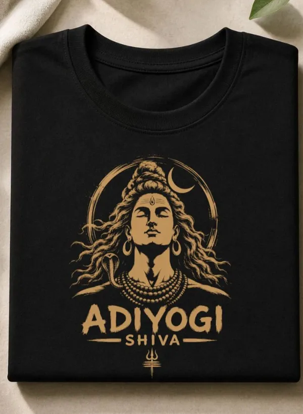 Black_Cotton_Regular_Fit_Adiyogi_Shiva_Graphic_T-Shirt_For_Unisex