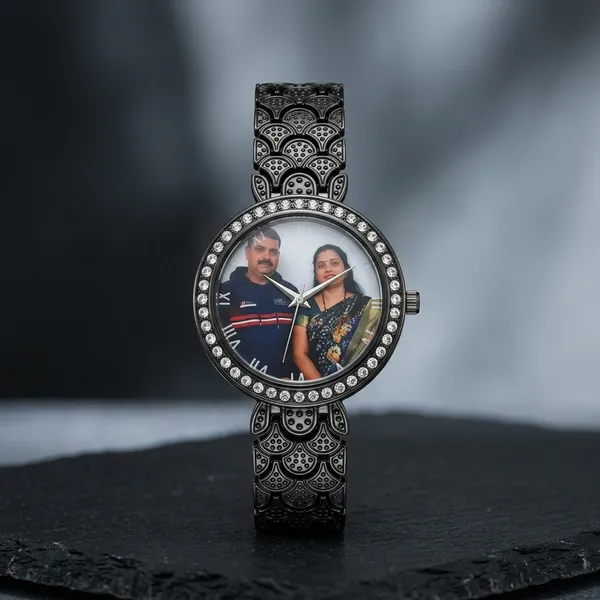 Black_Steel_Customizable_Analog_Watch_For_Unisex_