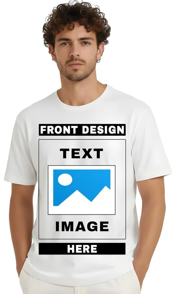 White_Cotton_Round_Neck_Regular_Fit_T-Shirt_For_Unisex