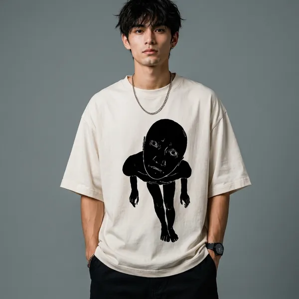 White_Cotton_Oversized_Artistic_Graphic_T-Shirt_For_Unisex