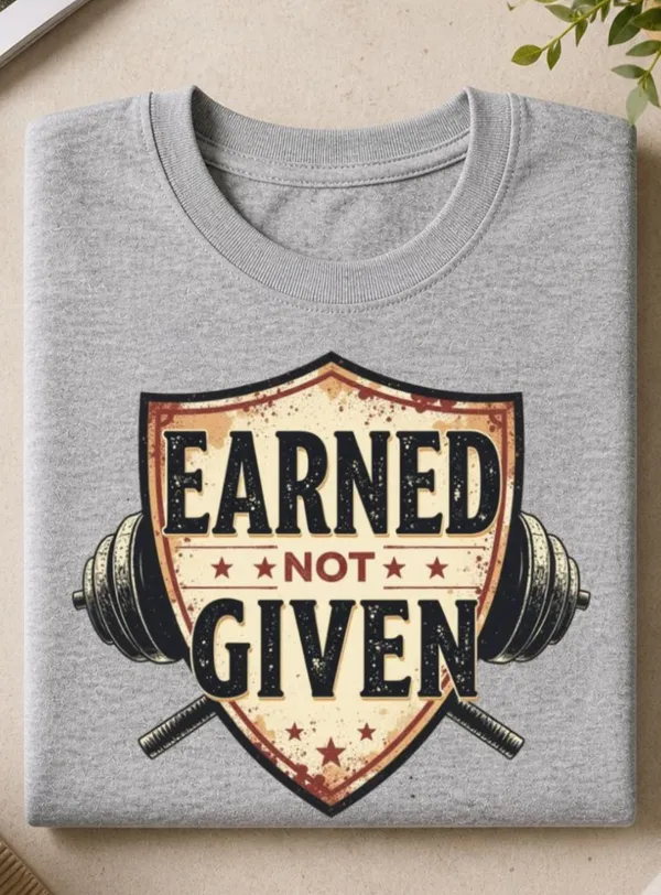 Grey_Cotton_Regular_Fit_Fitness_Slogan_Graphic_T-Shirt_For_Unisex