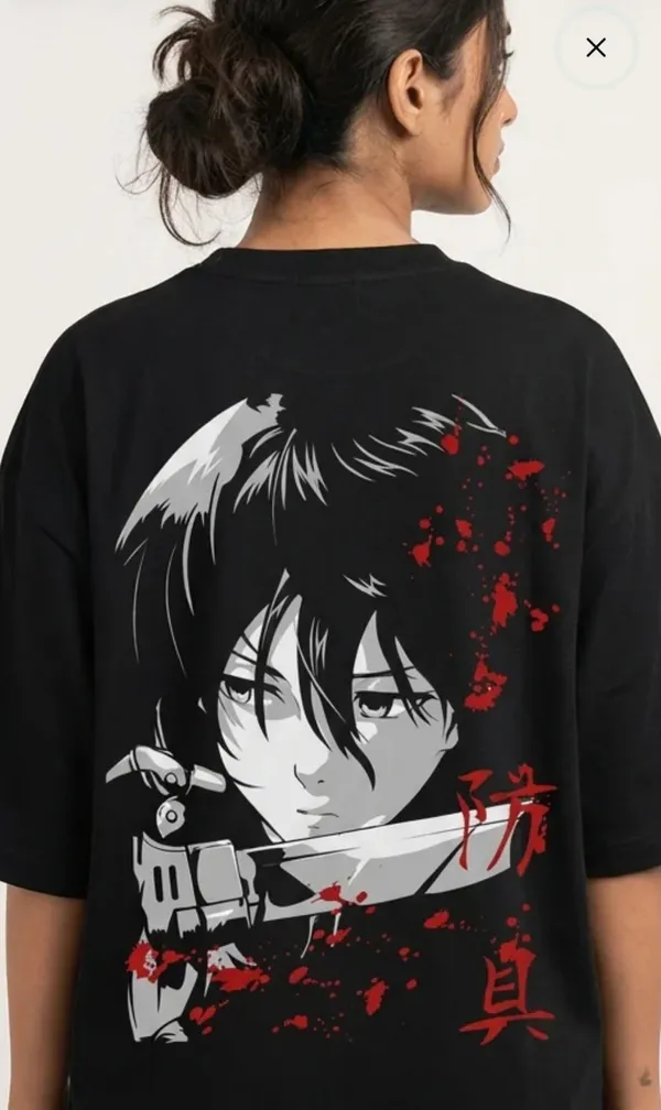 Black_Cotton_Oversized_Anime_Graphic_Print_T-Shirt_For_Unisex