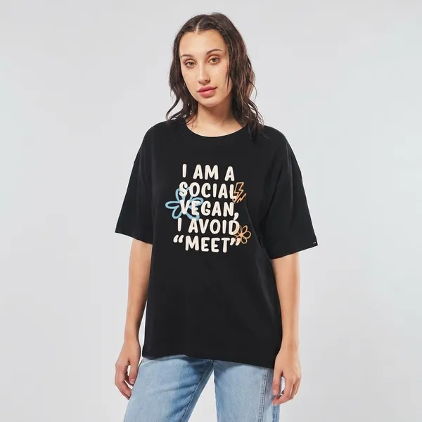Black_Cotton_Oversized_Social_Vegan_Graphic_T-Shirt_For_Unisex