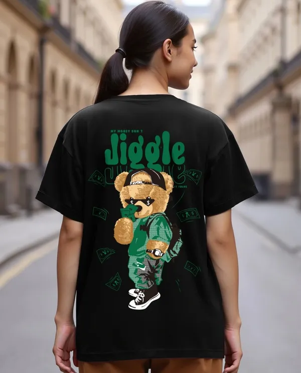 Black_Cotton_Oversized_Jiggle_Teddy_Graphic_T-Shirt_For_Unisex