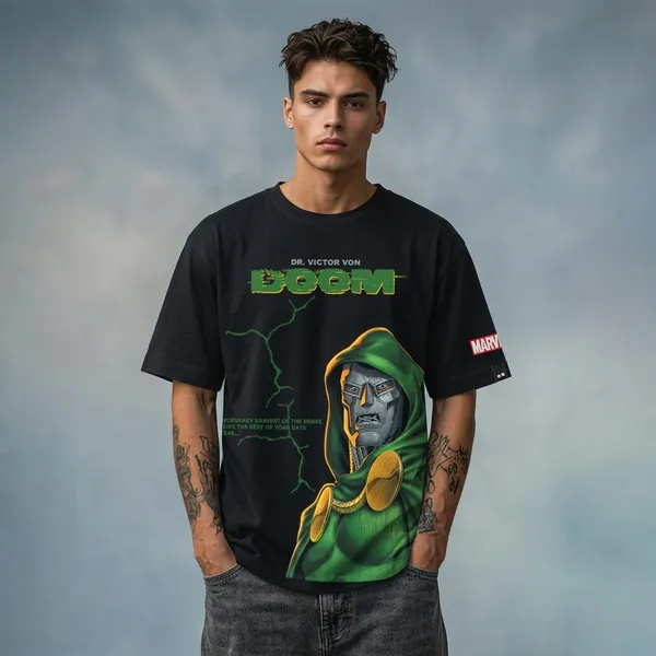 Black_Cotton_Regular_Fit_Dr_Doom_Marvel_Graphic_T-Shirt_For_Unisex