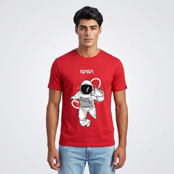 Cherry_Red_Cotton_Regular_Fit_Nasa_Graphic_T-Shirt_For_Unisex