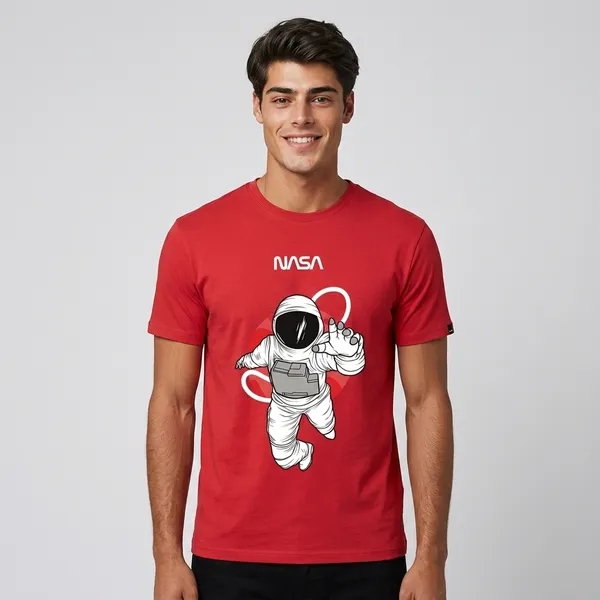 Cherry_Red_Cotton_Regular_Fit_Nasa_Graphic_T-Shirt_For_Unisex