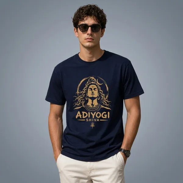 Black_Cotton_Regular_Fit_Adiyogi_Shiva_Graphic_T-Shirt_For_Unisex
