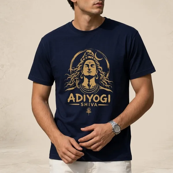 Black_Cotton_Regular_Fit_Adiyogi_Shiva_Graphic_T-Shirt_For_Unisex