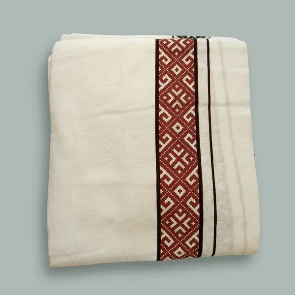 Men'S_White_Printed_Single_Mundu_/_Otta_Mundu_/_Lungi_(South_Indian_Kerala_Dhoti)