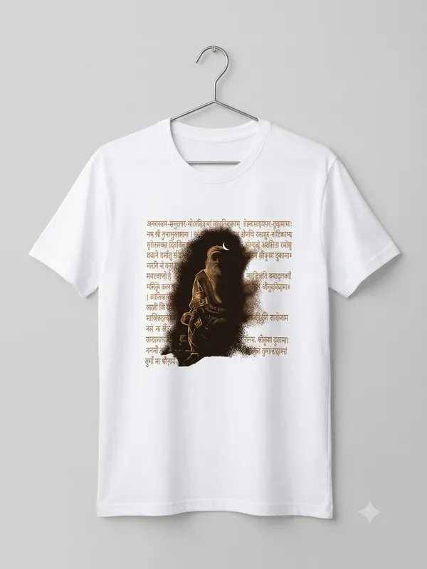 White_Cotton_Spiritual_Graphic_Print_TShirt_For_Men