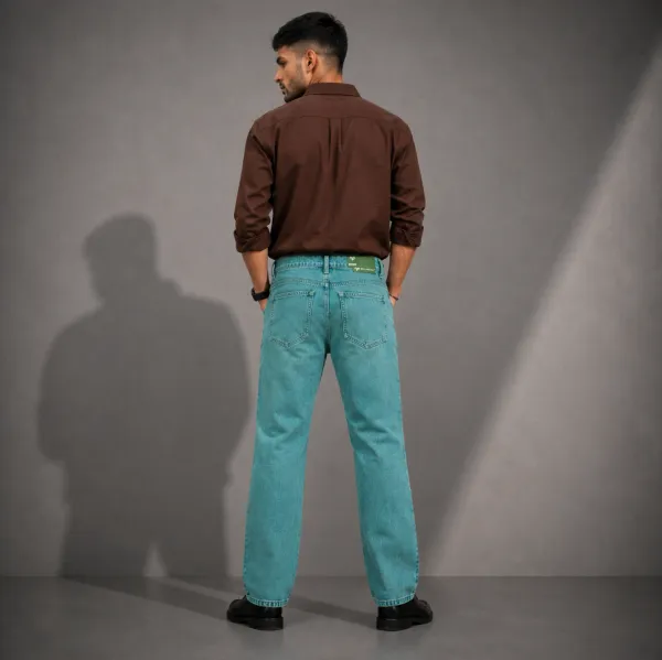 Blue_Green_Tint_Denim_Straight_Fit_Distressed_Jeans_For_Men