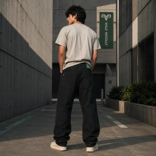 Z_Black_Denim_Baggy_Fit_Jeans_For_Men
