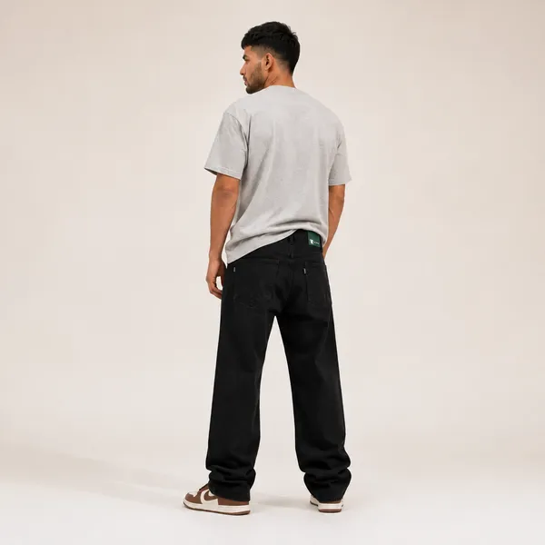 Z_Black_Denim_Baggy_Fit_Jeans_For_Men
