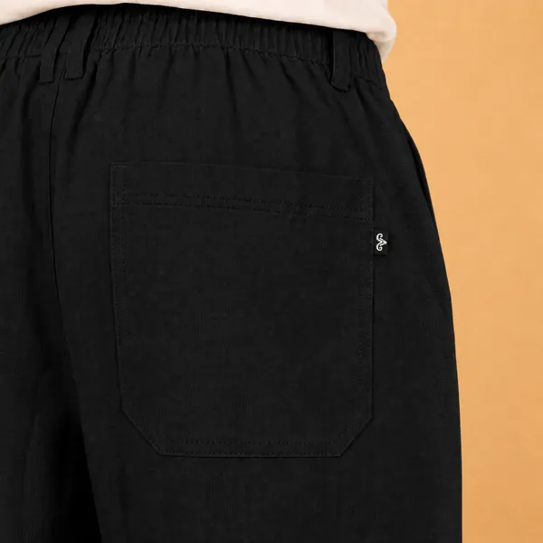 Wild_Woolly_Black_Men's_Linen_Blend_Relaxed_Fit_Track_Pants_|_Breathable_Casual_Pant_with_Elastic_Waist_&_Drawstring