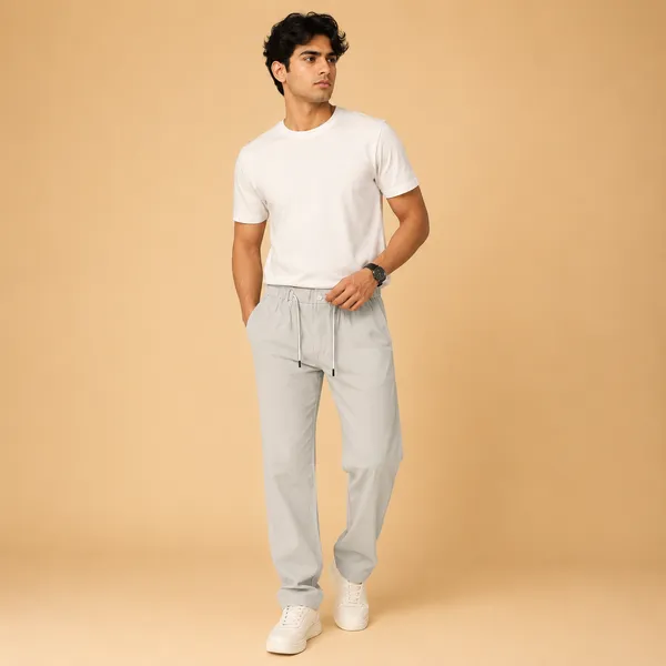 Wild_Woolly_Light_Grey_Men's_Linen_Blend_Relaxed_Fit_Track_Pants_|_Breathable_Casual_Pant_with_Elastic_Waist_&_Drawstring