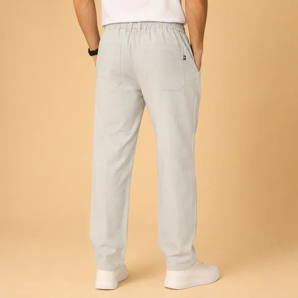 Wild_Woolly_Light_Grey_Men's_Linen_Blend_Relaxed_Fit_Track_Pants_|_Breathable_Casual_Pant_with_Elastic_Waist_&_Drawstring
