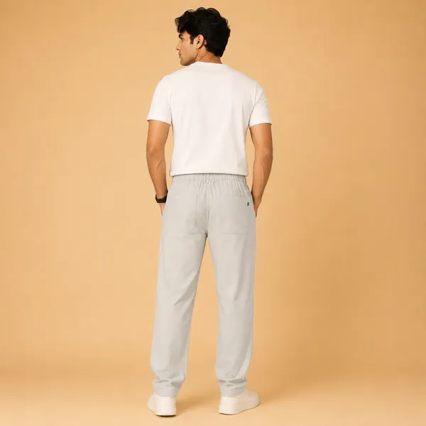 Wild_Woolly_Light_Grey_Men's_Linen_Blend_Relaxed_Fit_Track_Pants_|_Breathable_Casual_Pant_with_Elastic_Waist_&_Drawstring