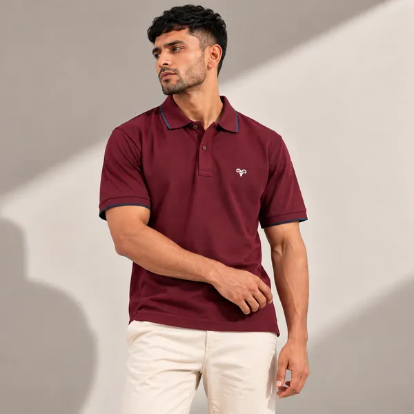 Wild_Woolly_Men's_Cotton_Lycra_Polo_T-Shirt_�_Contrast_Collar