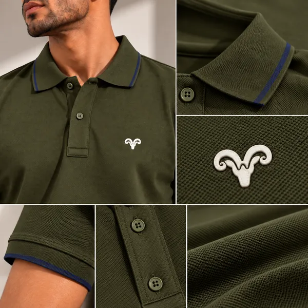 Wild_Woolly_Men's_Cotton_Lycra_Polo_T-Shirt_-_Contrast_Collar