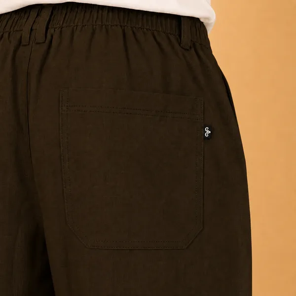 Wild_Woolly_Mud_Brown_Men's_Linen_Blend_Relaxed_Fit_Track_Pants_|_Breathable_Casual_Pant_with_Elastic_Waist_&_Drawstring