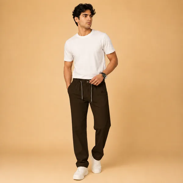 Wild_Woolly_Mud_Brown_Men's_Linen_Blend_Relaxed_Fit_Track_Pants_|_Breathable_Casual_Pant_with_Elastic_Waist_&_Drawstring
