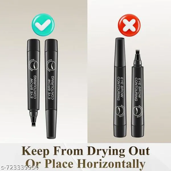 4_Microfork_Tip_Waterproof_Microblading_Eyebrow_Pen_Black_Pack_Of_2