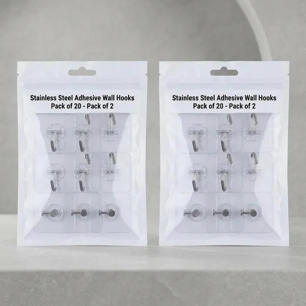 Stainless_Steel_Adhesive_Wall_Hooks_Nailfree_Kitchen_Bathroom_Set_Of_20_Pack_Of_2