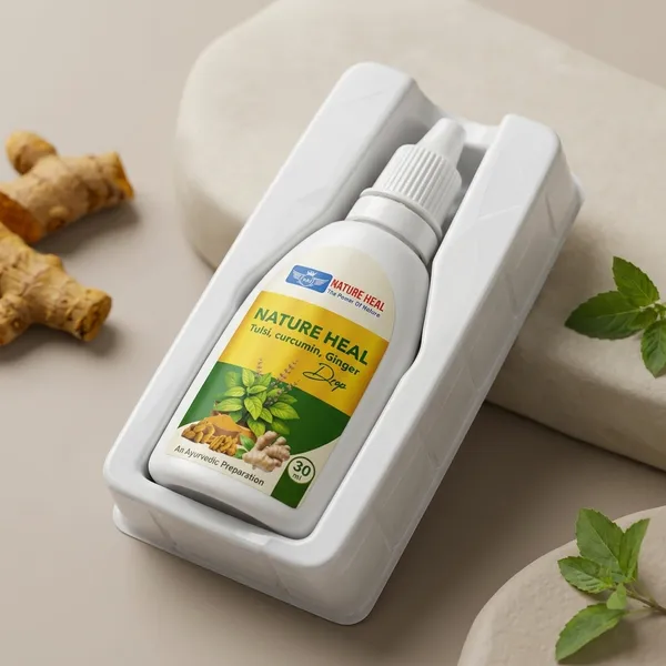 Nature_Heal_Tulsi_Curcumin_Ginger_Drops_And_Green_Tea_Tablet_|_Pack_Of_2