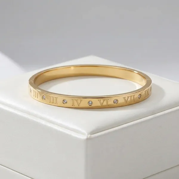 Gold_Tone_Roman_Numeral_Engraved_Bangle_Bracelet_For_Women