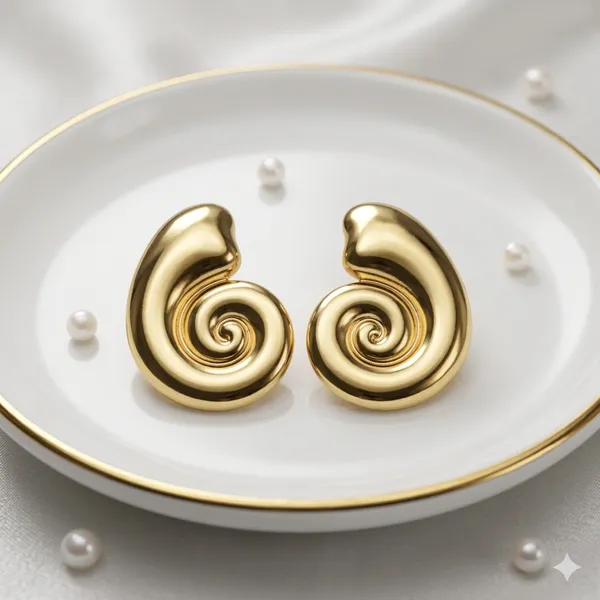 Gold_Steel_Statement_Earrings_For_Women