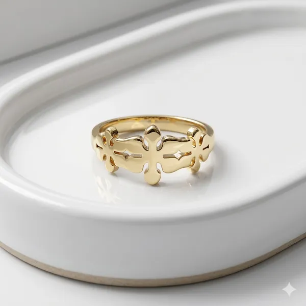 Gold_Floral_Cutout_Ring_For_Women