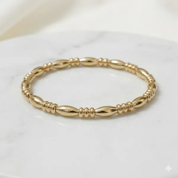 Gold_Plated_Beaded_Stretch_Bracelet