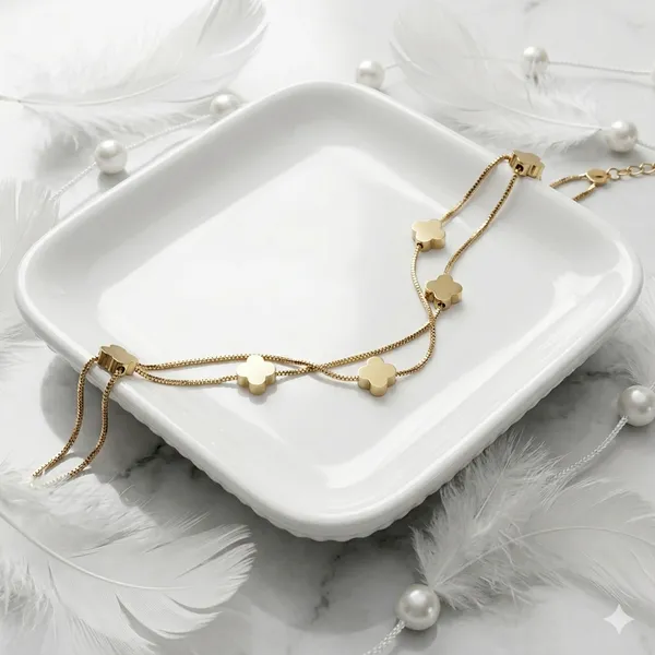 Gold-Toned_Heart-Shaped_Charm_Adjustable_Bracelet