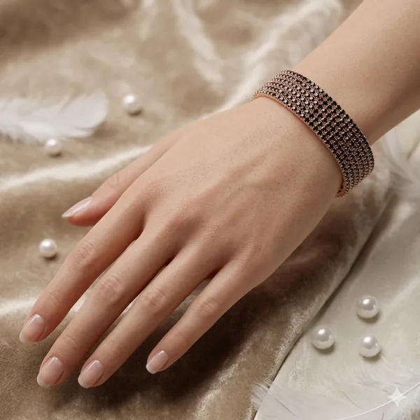 Black_Crystal_Beaded_Stretch_Bracelet