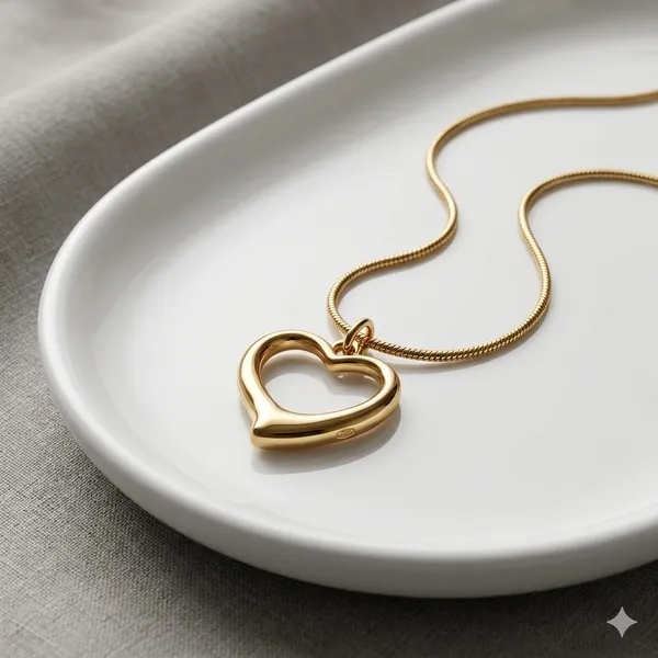 Gold_Plated_Heart_Pendant_Necklace_For_Women