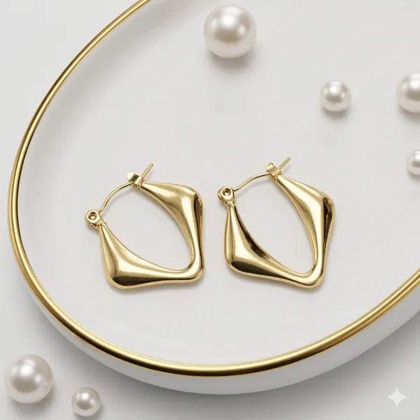 Gold_Steel_Hoop_Earrings_For_Women