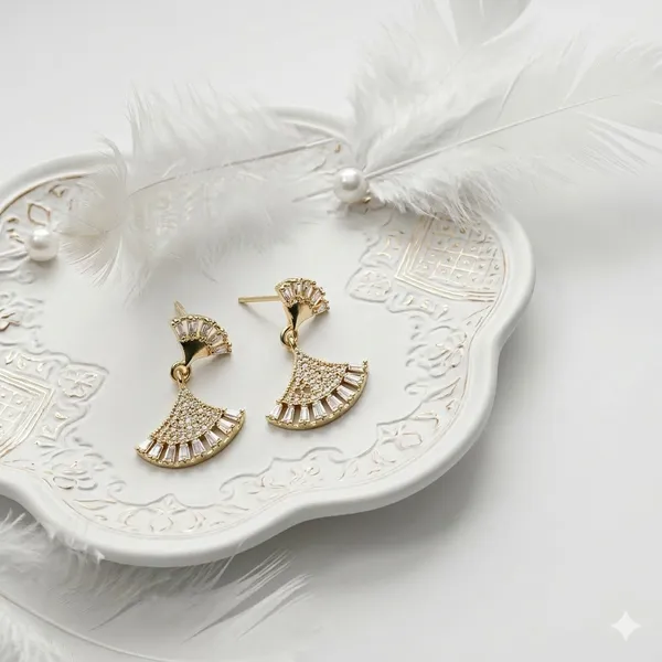 Gold_Steel_Ginkgo_Dangler_Earrings_For_Women