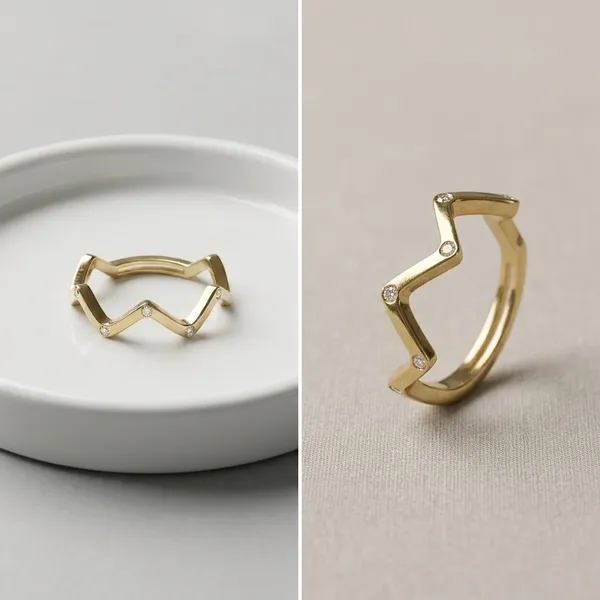 Gold_Geometric_Chevron_Pattern_Adjustable_Ring